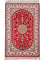 Silk Rug - Chinese Silk - 119 x 76 cm - red