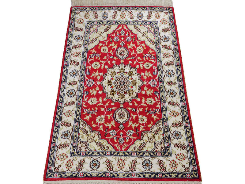 Chinese Silk Rug 60x89cm - Oriental Rug