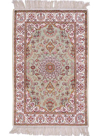 Chinese Silk Rug 63x92cm - Oriental Rug – product image