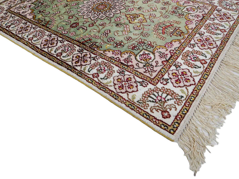 Chinese Silk Rug 63x92cm - Oriental Rug