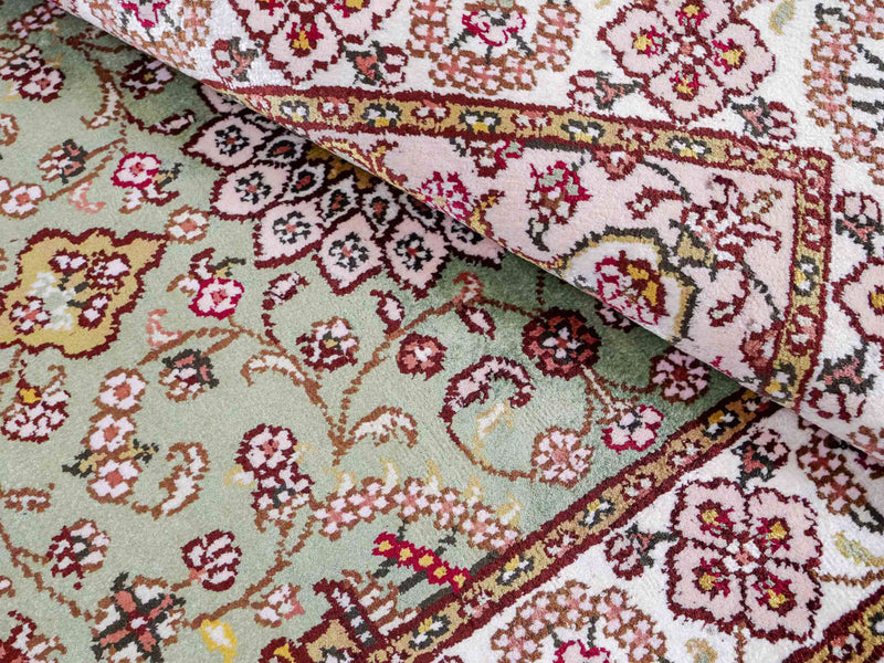 Chinese Silk Rug 63x92cm - Oriental Rug