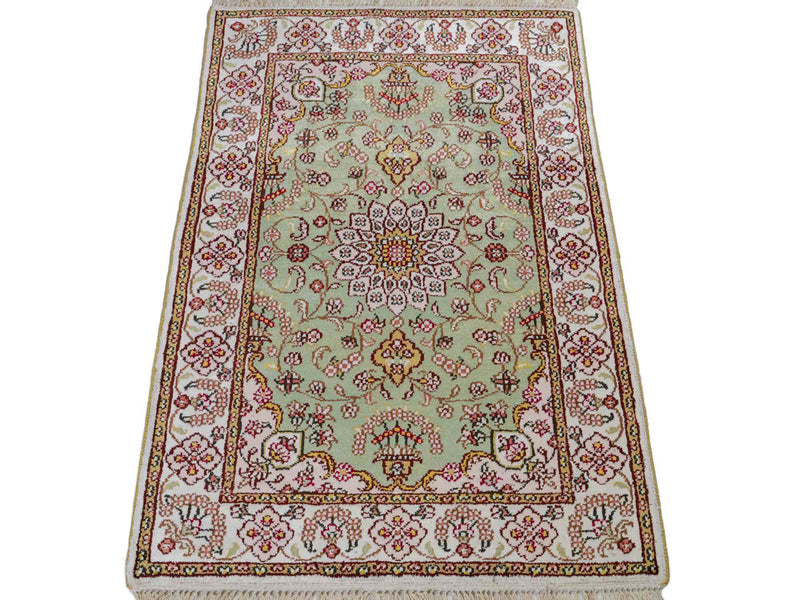 Chinese Silk Rug 63x92cm - Oriental Rug