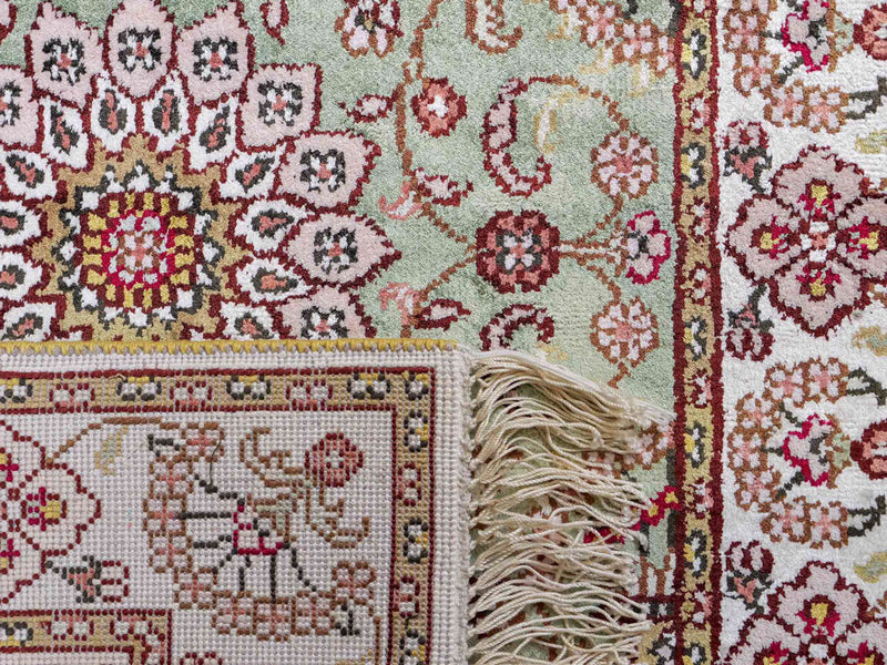 Chinese Silk Rug 63x92cm - Oriental Rug