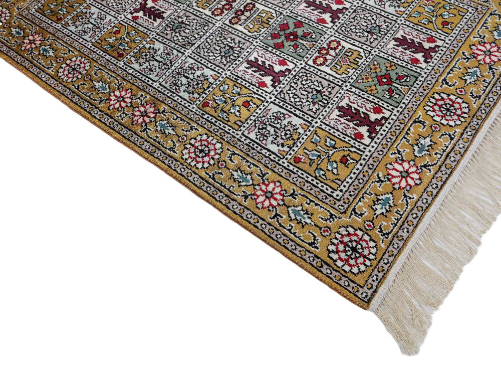 Chinese Silk Rug 92x64cm - Oriental Rug