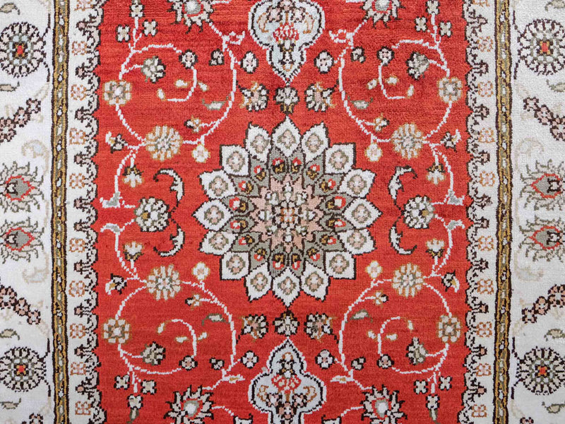 Chinese Silk Rug 93x61cm - Oriental Rug