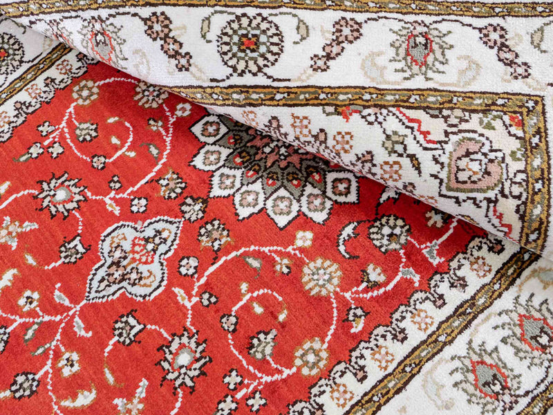 Chinese Silk Rug 93x61cm - Oriental Rug