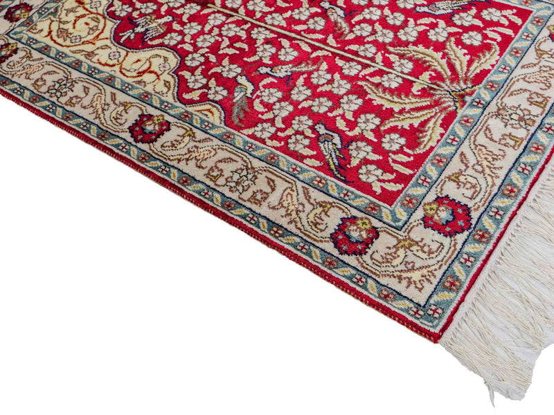 China Seide Rug 87x58cm - Oriental Rug