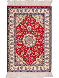 Chinese Silk Rug 92x60cm - Oriental Rug – product image