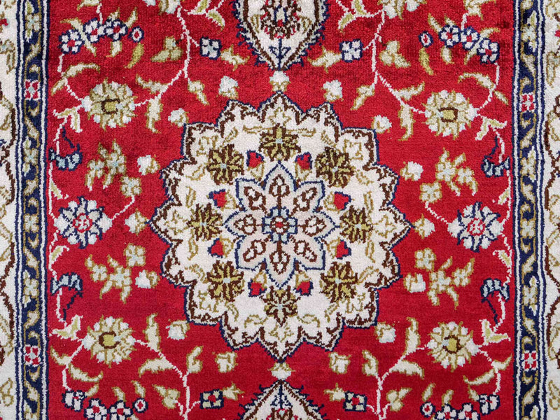 Chinese Silk Rug 92x60cm - Oriental Rug
