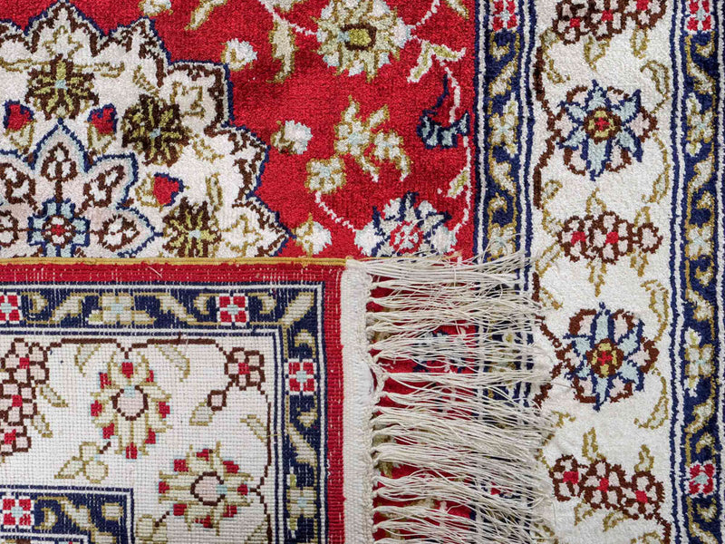 Chinese Silk Rug 92x60cm - Oriental Rug
