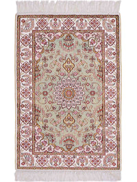 Chinese Silk Rug 93x63cm - Oriental Rug – product image