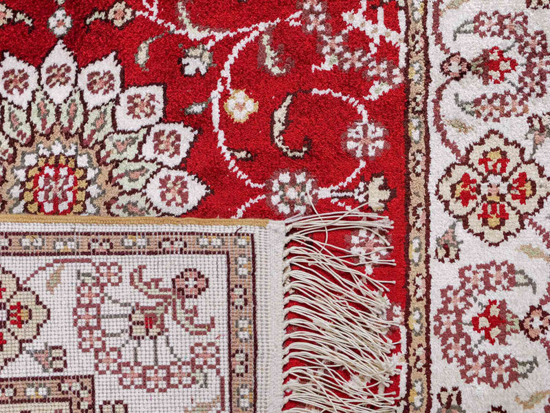Chinese Silk Rug 89x62cm - Oriental Rug