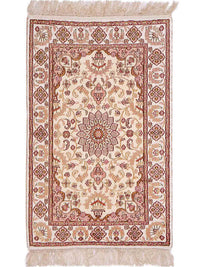 Chinese Silk Rug 88x59cm - Oriental Rug – product image