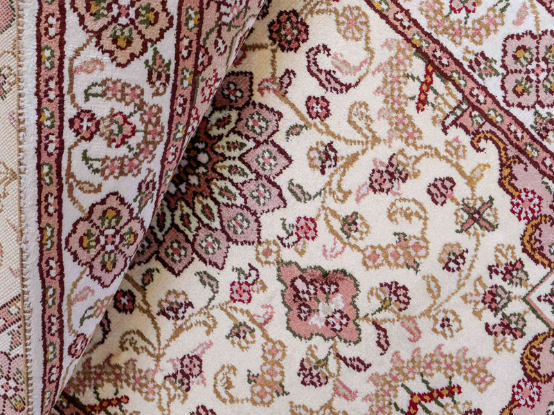 Chinese Silk Rug 88x59cm - Oriental Rug
