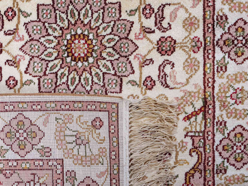 Chinese Silk Rug 88x59cm - Oriental Rug