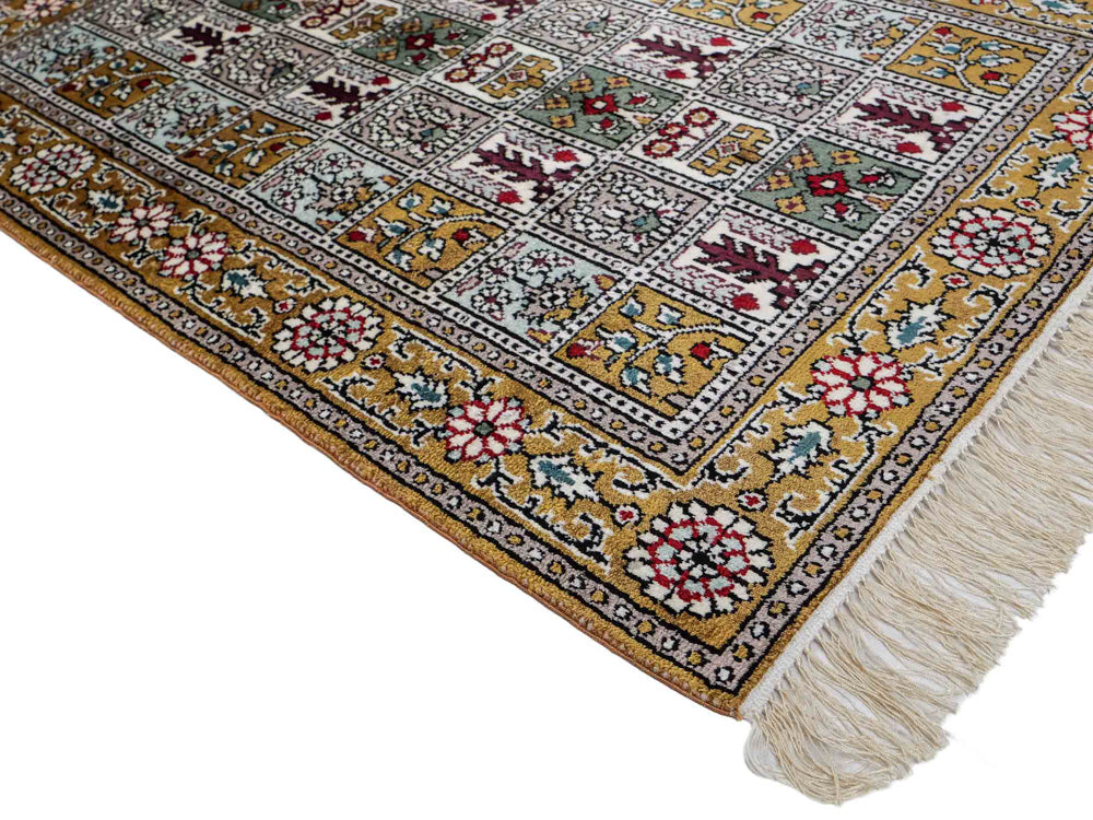 Chinese Silk Rug 92x63cm - Oriental Rug