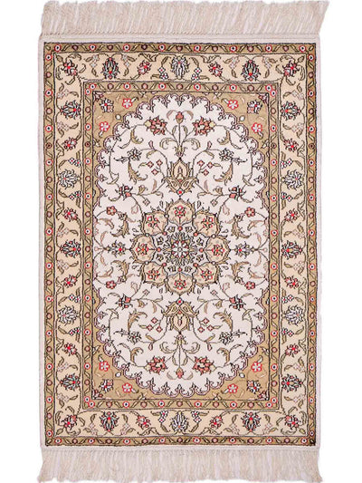 Chinese Silk Rug 61x91cm - Oriental Rug