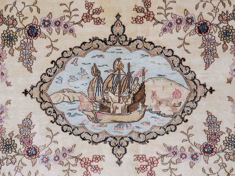 China Seide Rug 153x95cm - Oriental Rug