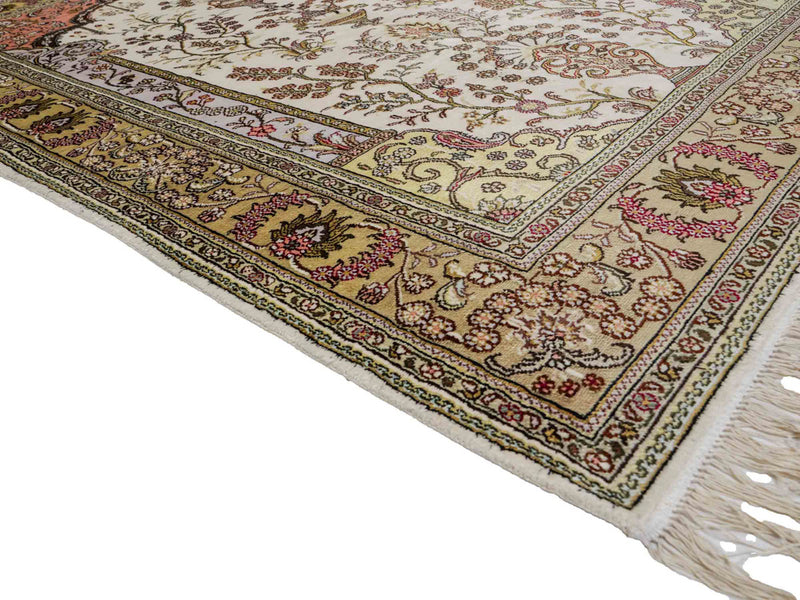 Chinese Silk Rug 179x124cm - Oriental Rug