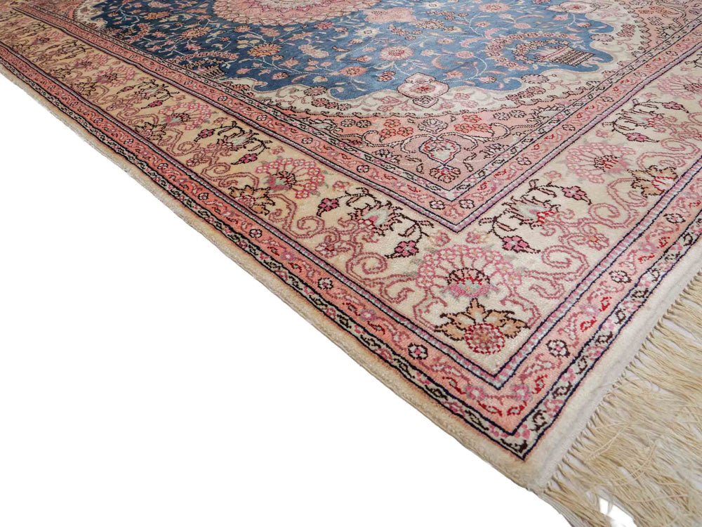 Chinese Silk Rug 192x123cm - Oriental Rug