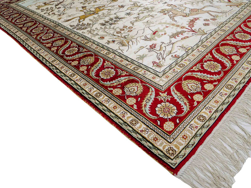 China Seide Rug 183x124cm - Oriental Rug