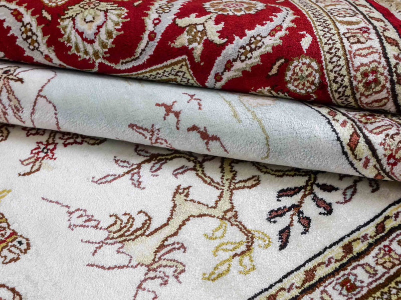 Chinese Silk Rug 185x124cm - Oriental Rug
