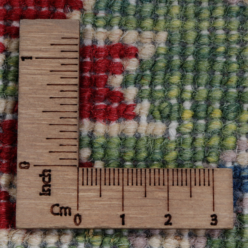 Ziegler Teppich - 180 x 127 cm - minzgrün