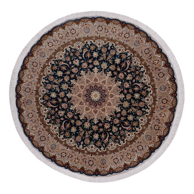 Tabriz - 50 Raj Rug 200x200cm - Persian Rugs