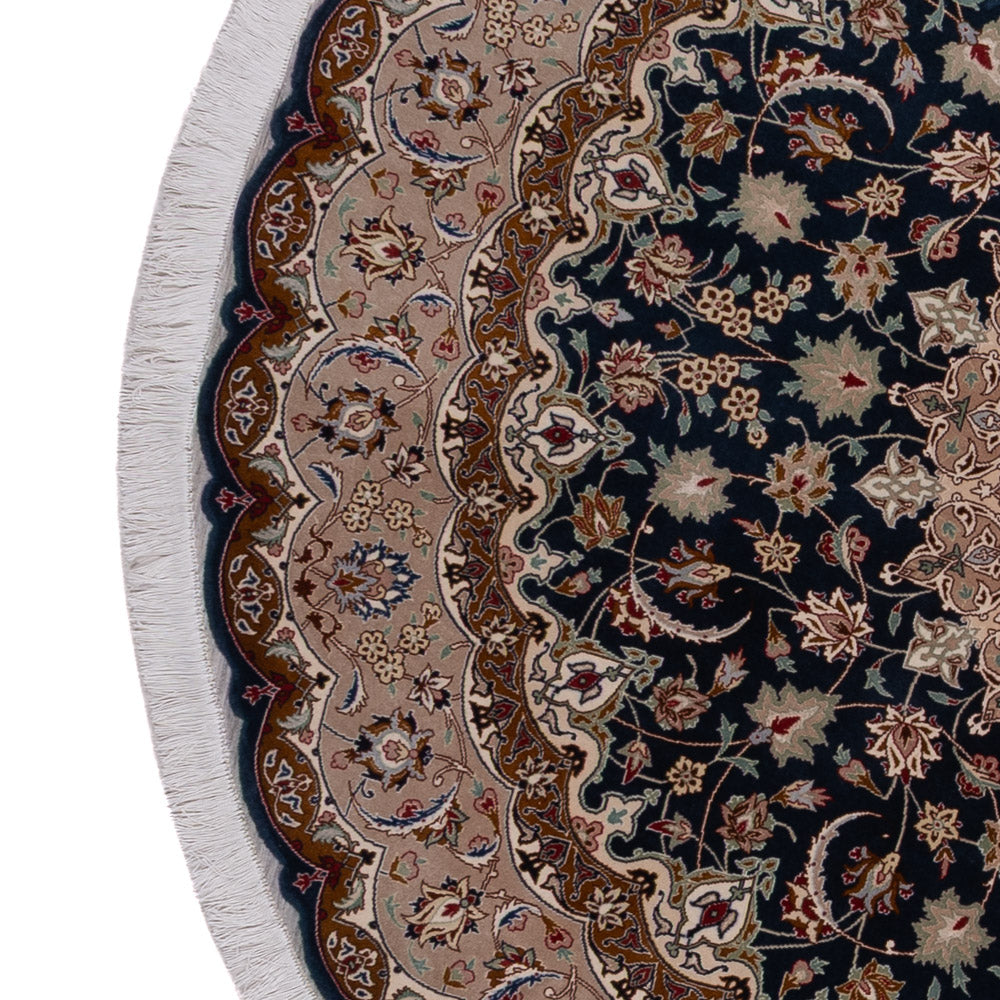 Tabriz - 50 Raj Rug 200x200cm - Persian Rugs
