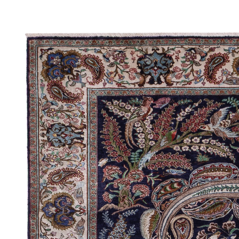 Qom Rug 140x195cm - Persian Rugs