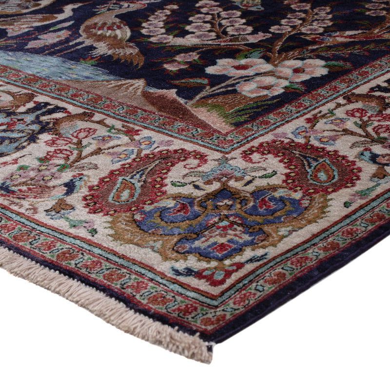 Qom Rug 140x195cm - Persian Rugs