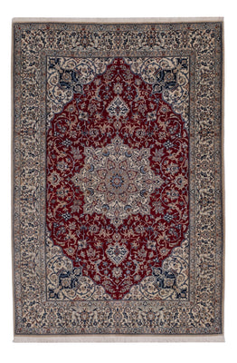 Perser Rug - Nain - Premium - 206 x 132 cm - dark red