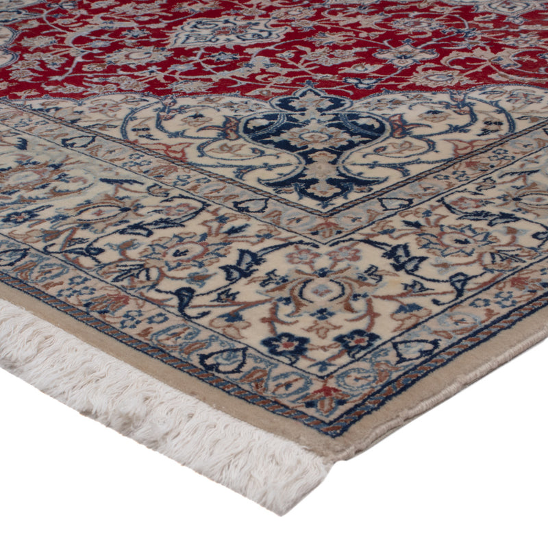Perserteppich - Nain - Premium - 206 x 132 cm - dunkelrot