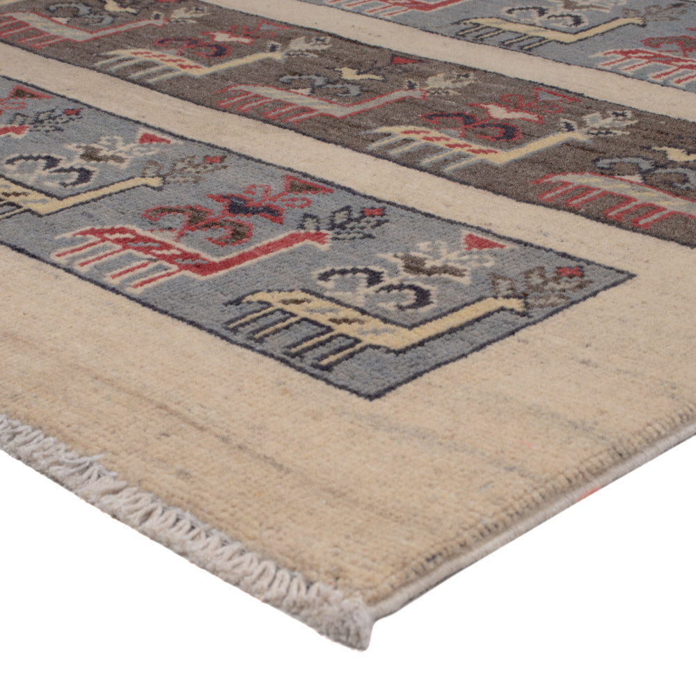 Ziegler Teppich - 195 x 145 cm - dunkelbeige