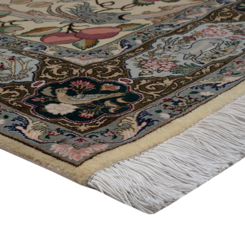 Tabriz - 50 Raj Rug 200x200cm - Persian Rugs