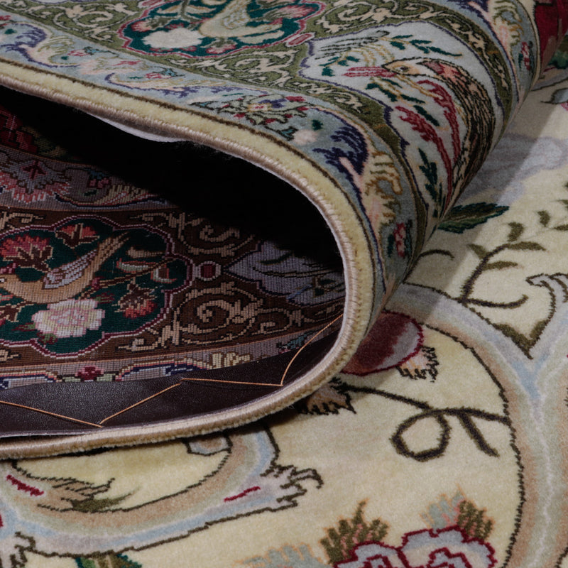 Tabriz - 50 Raj Rug 200x200cm - Persian Rugs