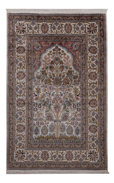 Kashmir Silk Rug 116x186cm - Oriental Rug