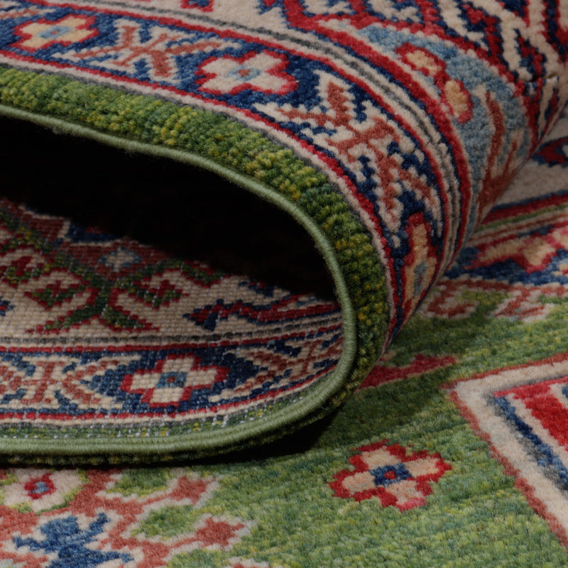 Ziegler Teppich - Kazak - 202 x 151 cm - grün