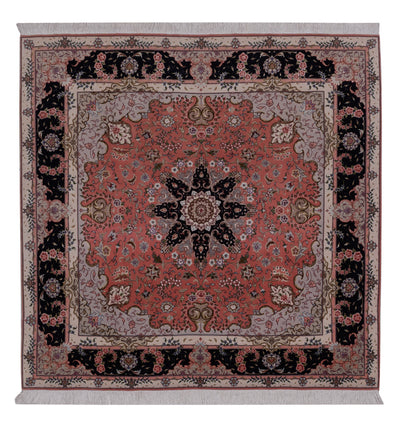 Tabriz - 50 Raj Rug 198x199cm - Persian Rugs
