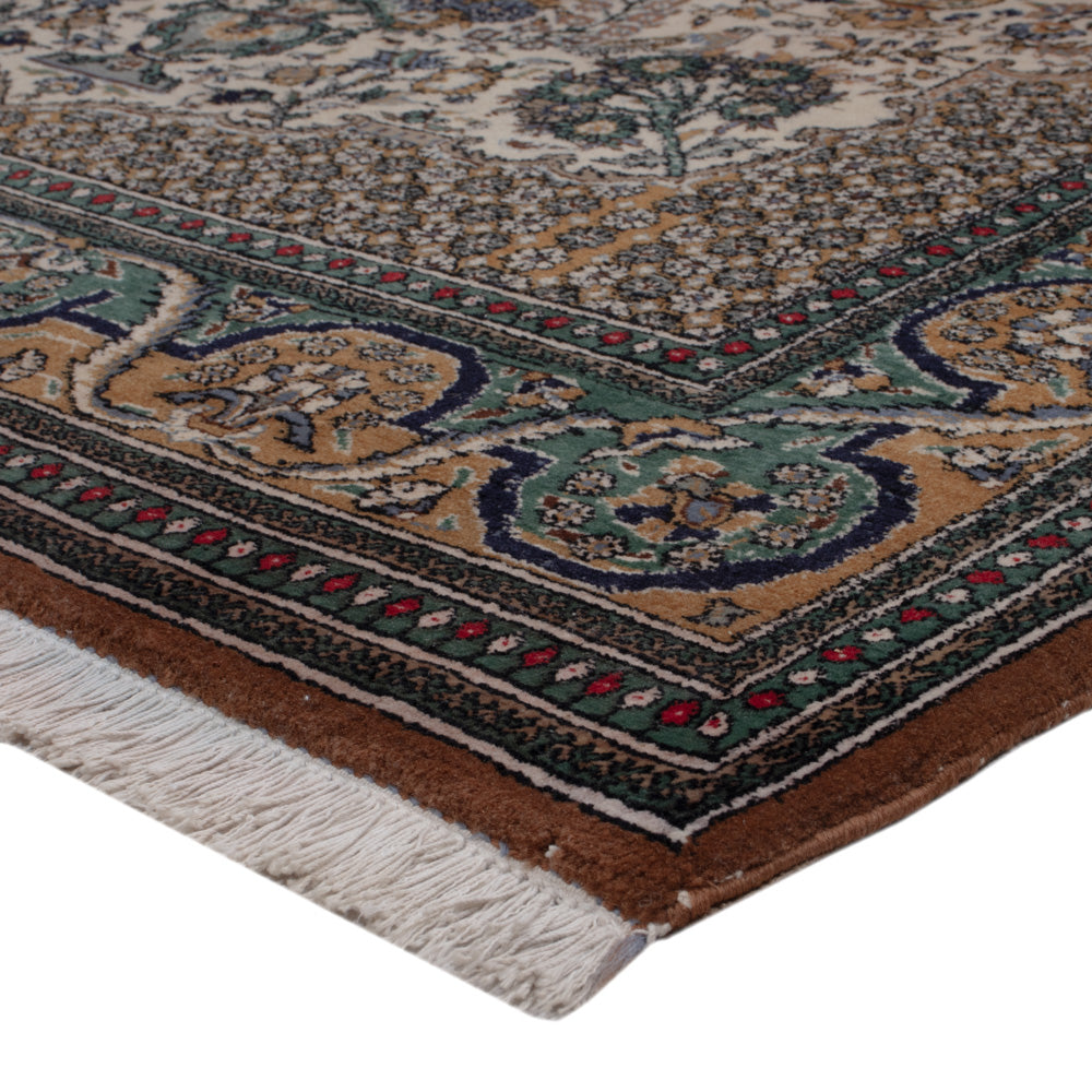 Perser Rug - Ghom - 226 x 135 cm - dark beige
