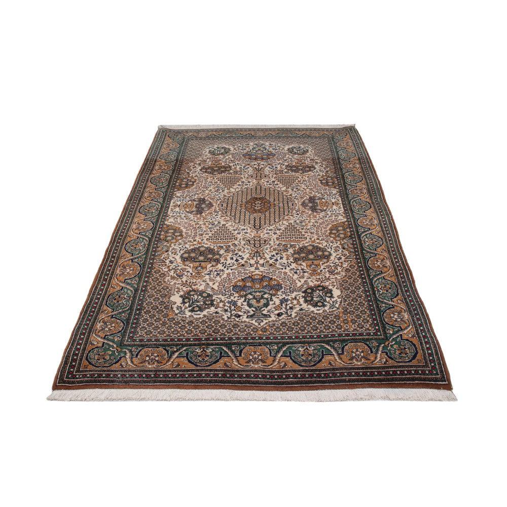 Perser Rug - Ghom - 226 x 135 cm - dark beige