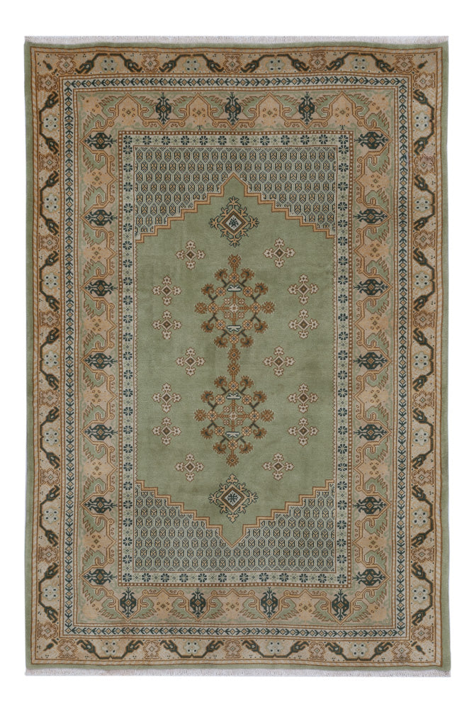 Perser Rug - Nomadic - 227 x 145 cm - dark beige