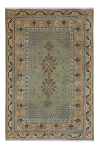Perser Rug - Nomadic - 227 x 145 cm - dark beige