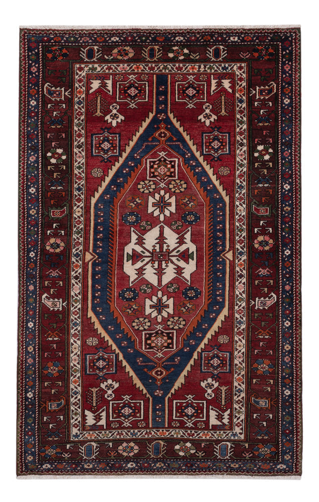 Perser Rug - Nomadic - 227 x 130 cm - light red