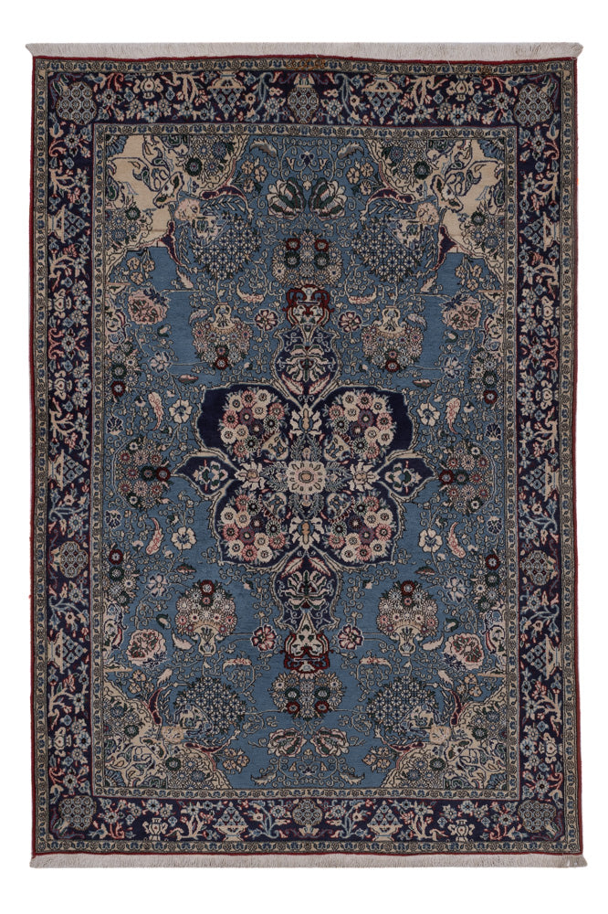 Qom Rug 218x140cm - Persian Rugs