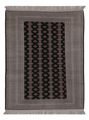 Pakistani Rug - 178 x 135 cm - black