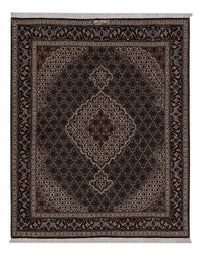 Perserteppich - Täbriz - 197 x 150 cm - dunkelbeige