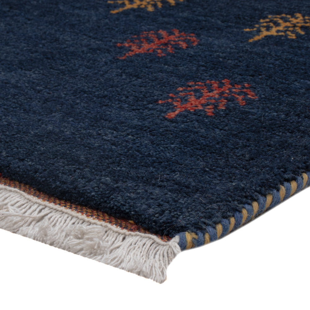 Gabbeh Rug - Perser - 186 x 124 cm - dark blue