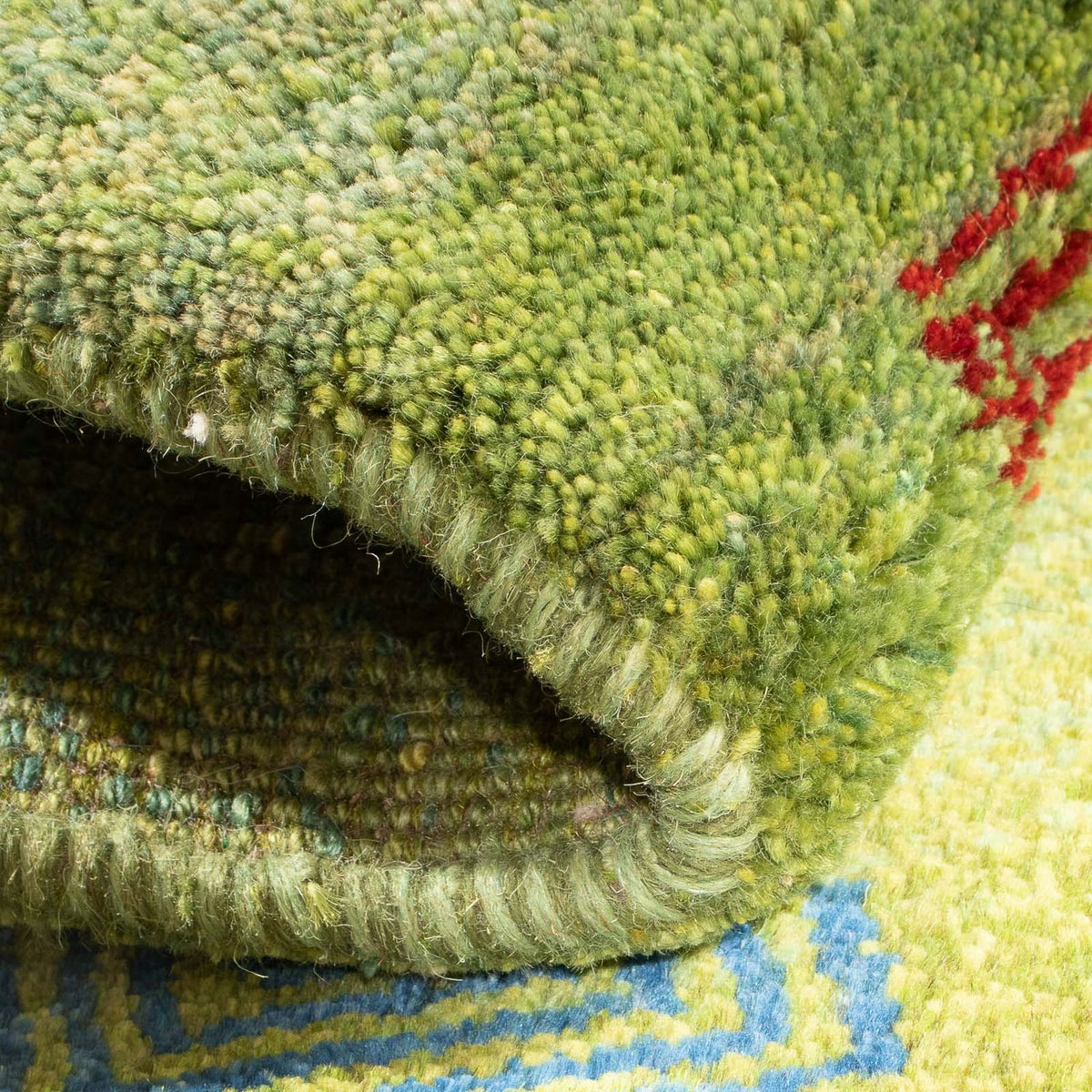 Gabbeh Rug - Perser - 88 x 57 cm - green