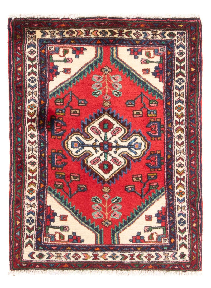 Perser Rug - Nomadic - 90 x 65 cm - red